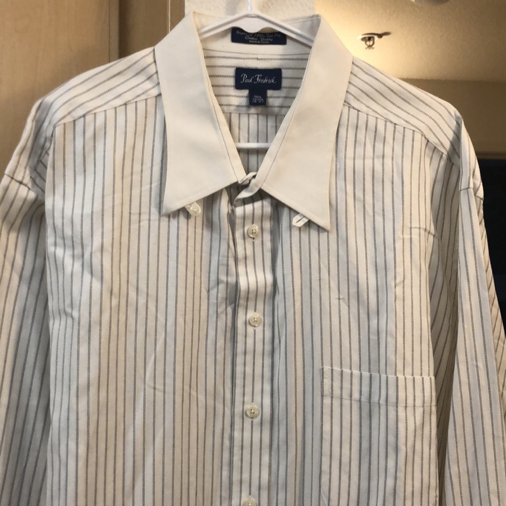 Paul Fredrick Long Sleeve Dress Shirt